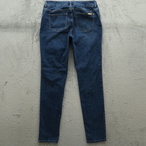 Chico's Jeans Women's Size 0 US-4 Blue Mid-Rise So Slimming Skinny 30" Inseam - Picture 11 of 16